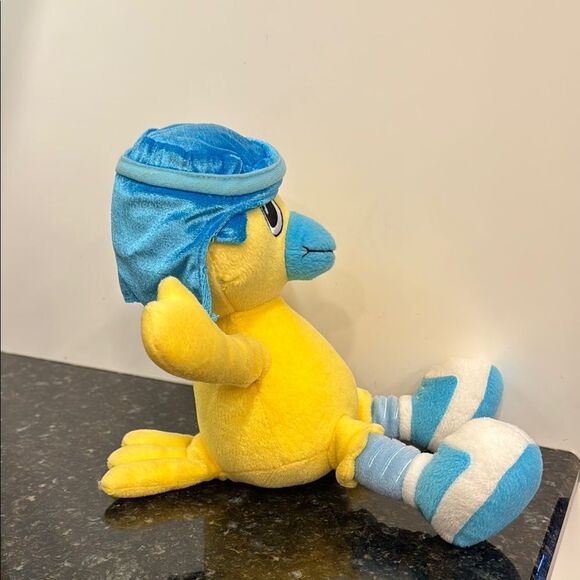 Yellow and Blue Plush Duck Toy - Picture 5 of 8